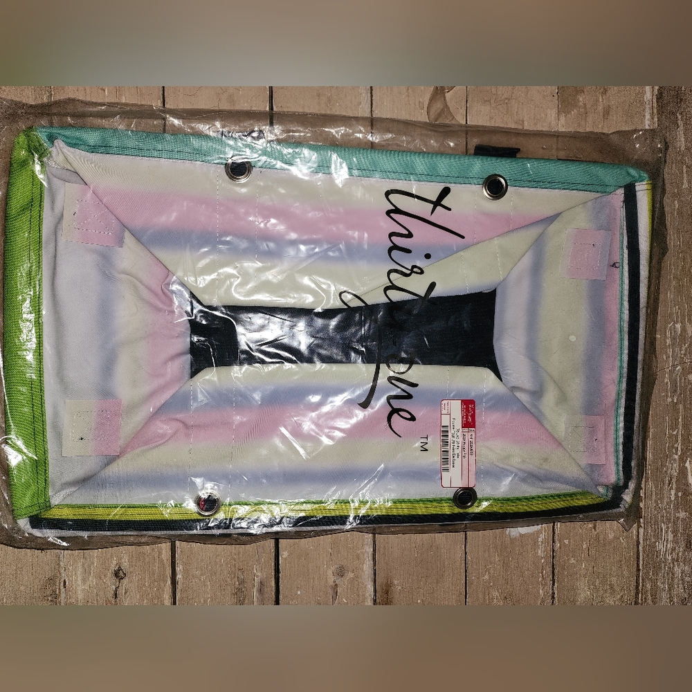 Thirty One Deluxe Utility Tote Preppy Pop Brand New